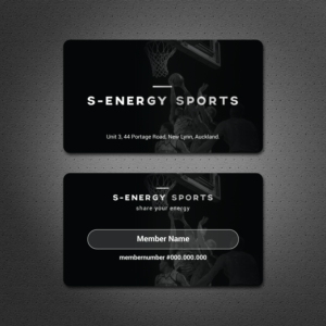 Business Card Design by Dezero for S-energy Sports | Design: #12489902