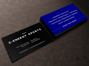 Business Card Design by Creations Box 2015 for S-energy Sports | Design: #12424464