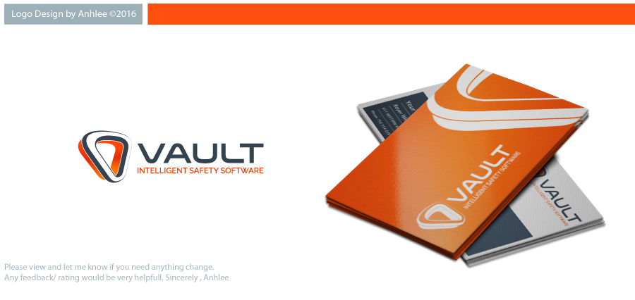 Logo Design by Anhlee for Vault | Design #12394572