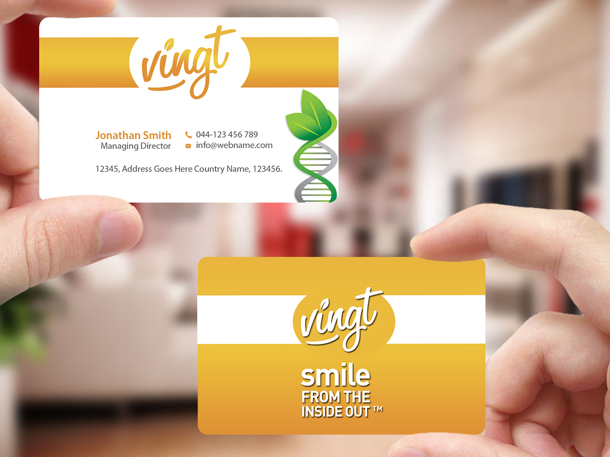 Business Card Design by Creations Box 2015 for this project | Design #12447821