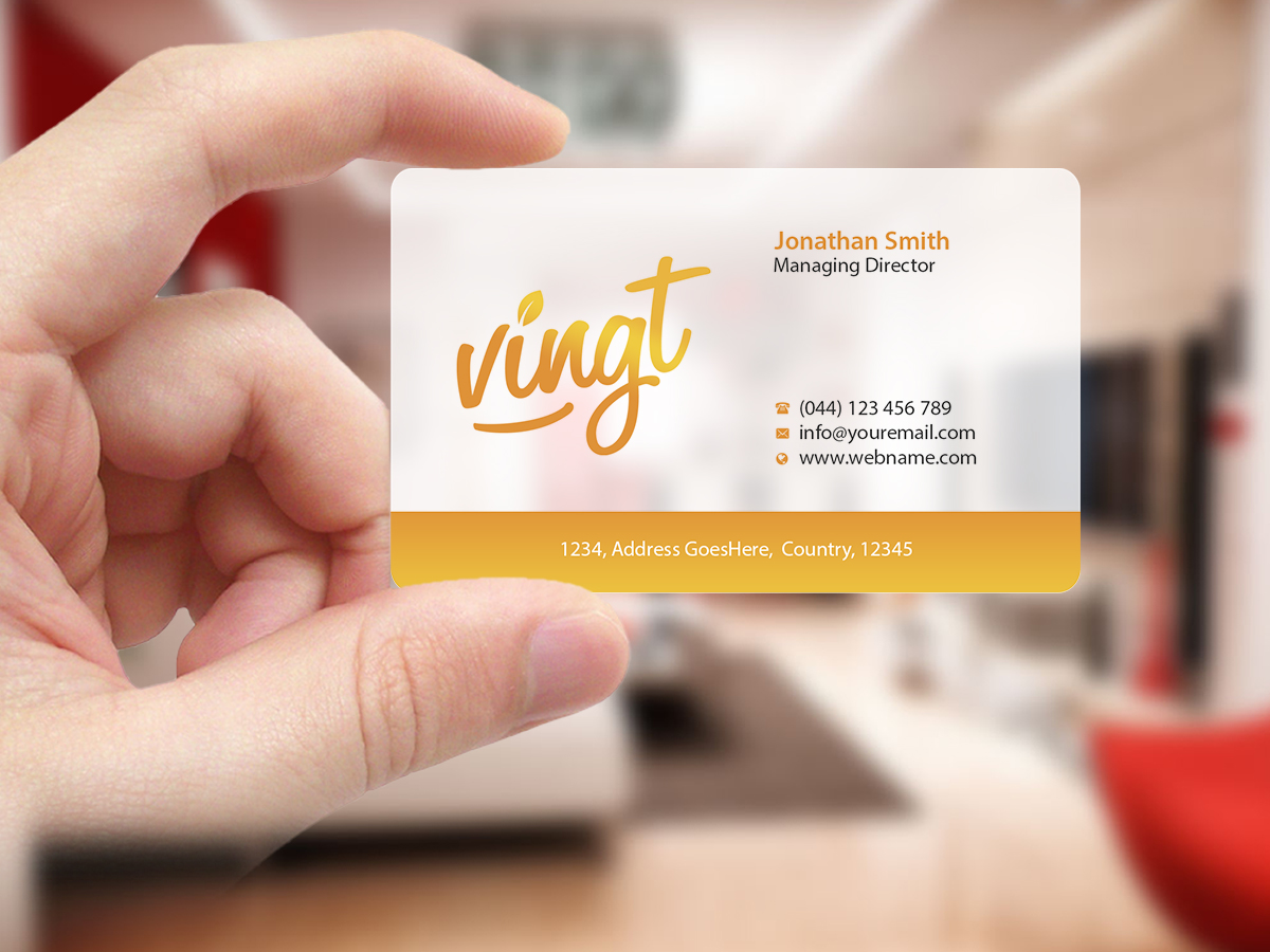 Business Card Design by Creations Box 2015 for this project | Design #12447828