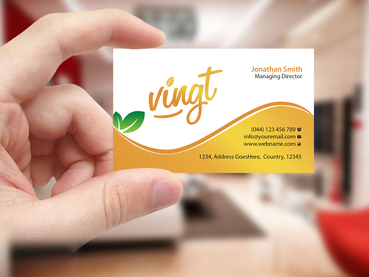 Business Card Design by Creations Box 2015 for this project | Design #12447831