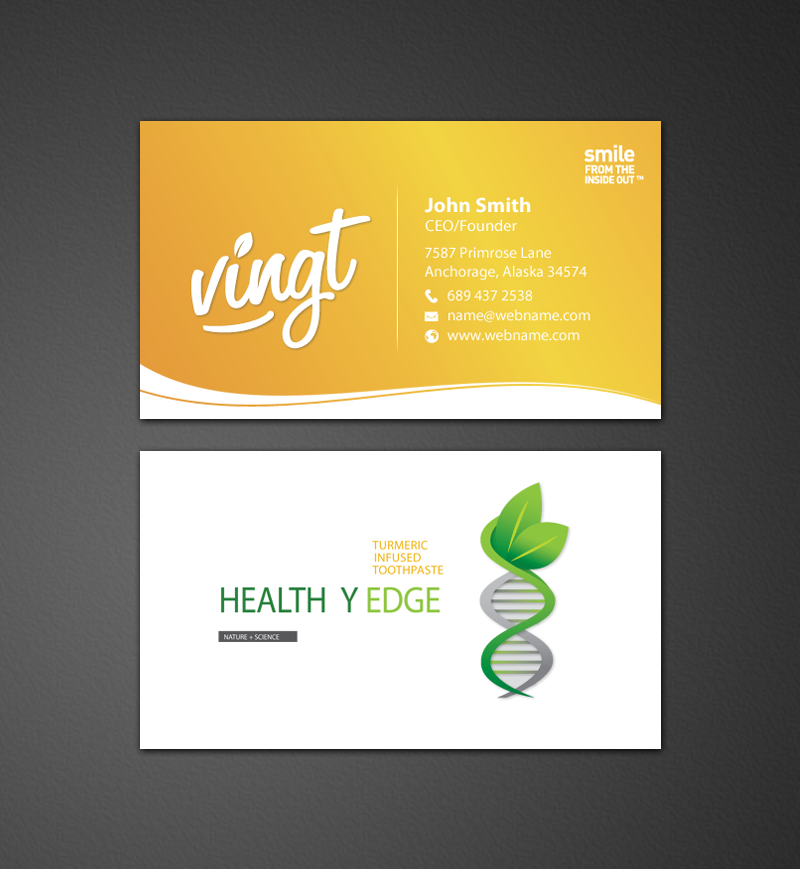 Business Card Design by chandrayaan.creative for this project | Design #12440770