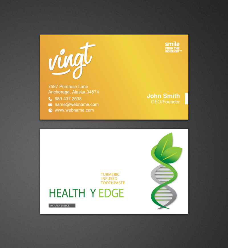 Business Card Design by chandrayaan.creative for this project | Design #12440771