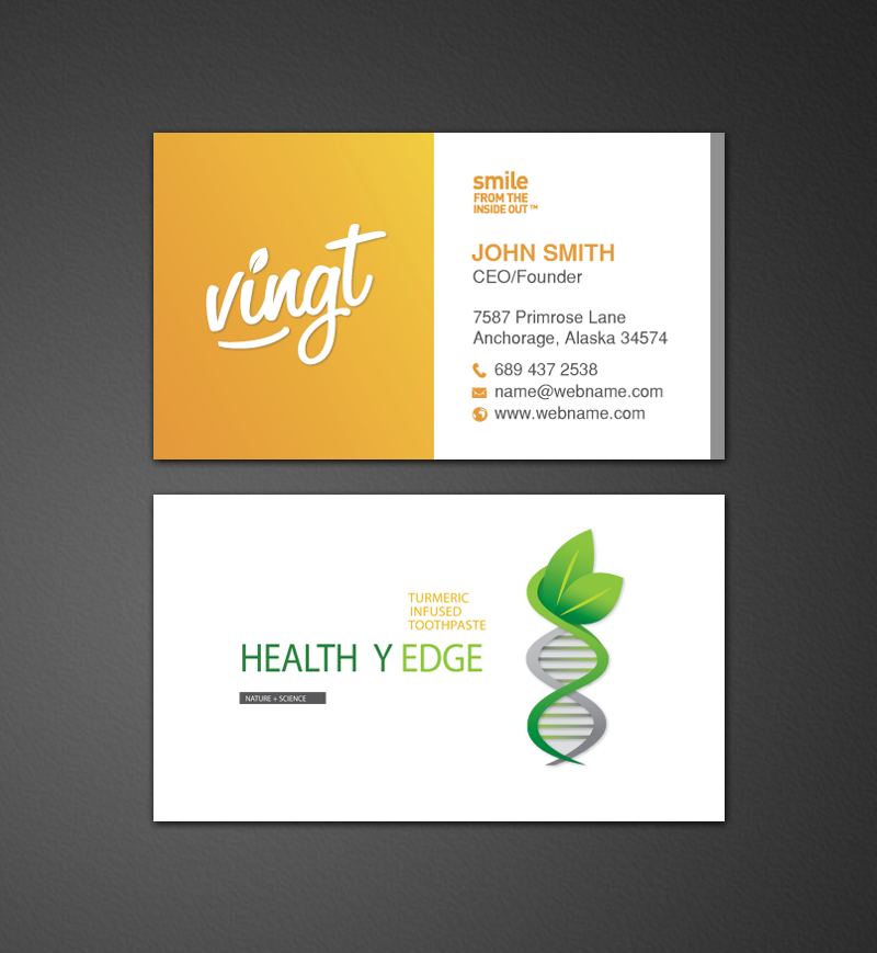 Business Card Design by chandrayaan.creative for this project | Design #12440781