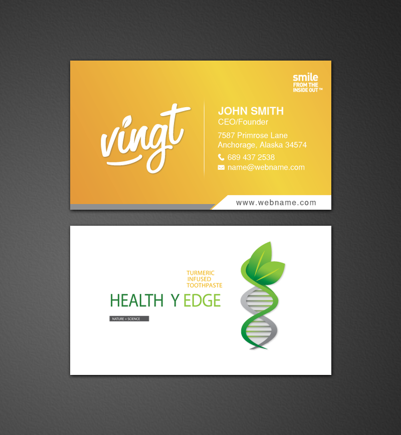 Business Card Design by chandrayaan.creative for this project | Design #12440782