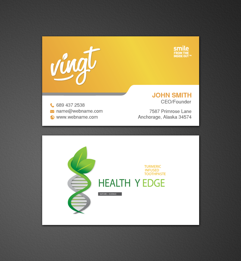 Business Card Design by chandrayaan.creative for this project | Design #12440783