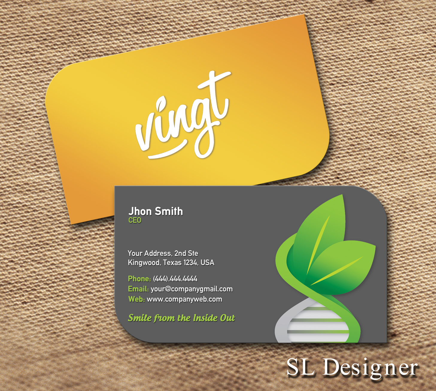 Business Card Design by SL Designer for this project | Design #12440609