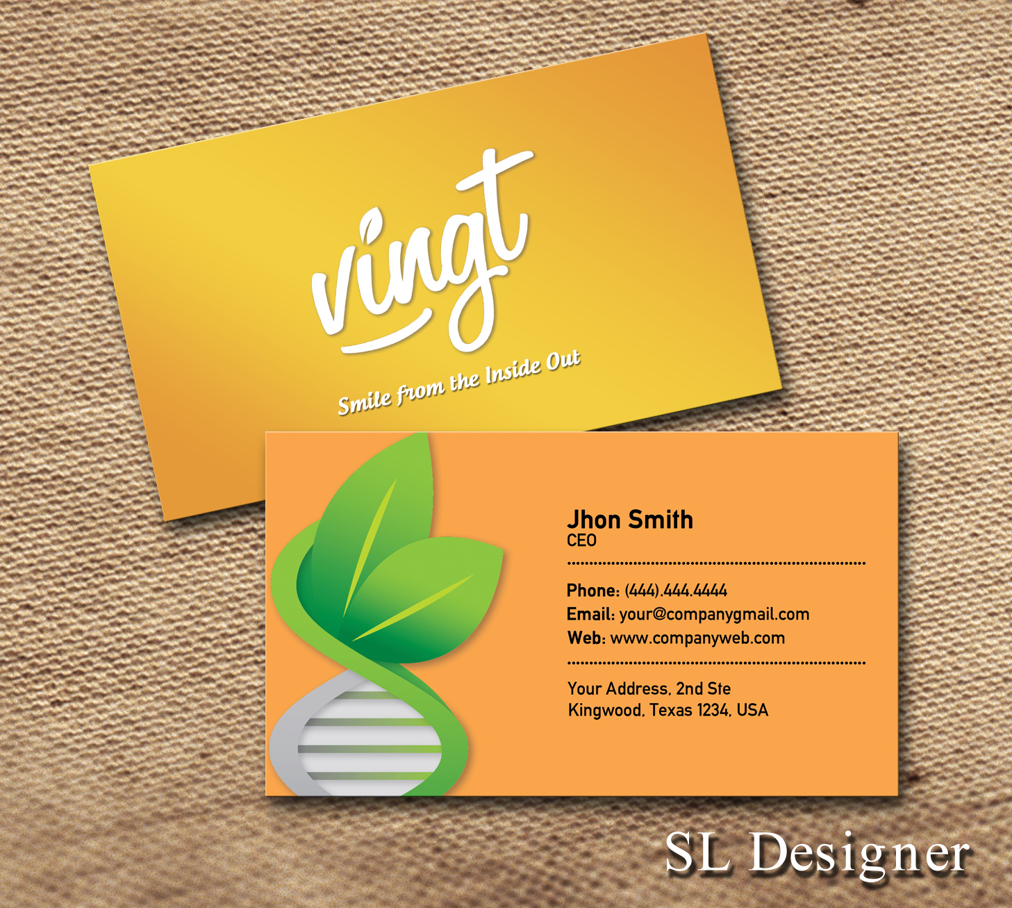 Business Card Design by SL Designer for this project | Design #12444941