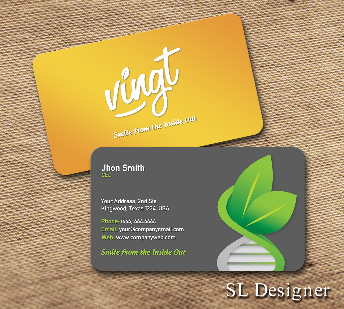 Diseño de Tarjeta de Presentación por SL Designer para este proyecto | Diseño #12445320