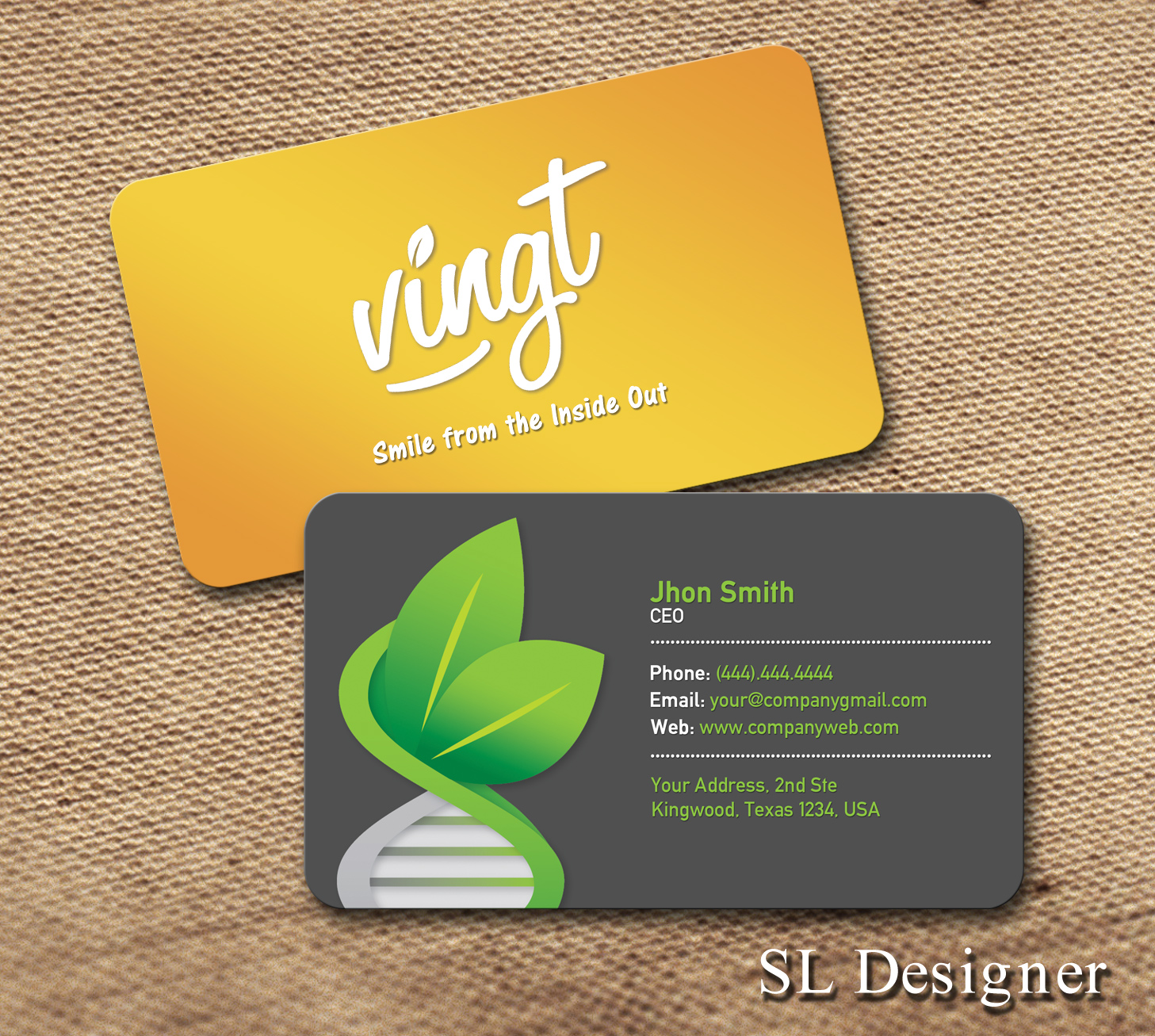 Business Card Design by SL Designer for this project | Design #12459699