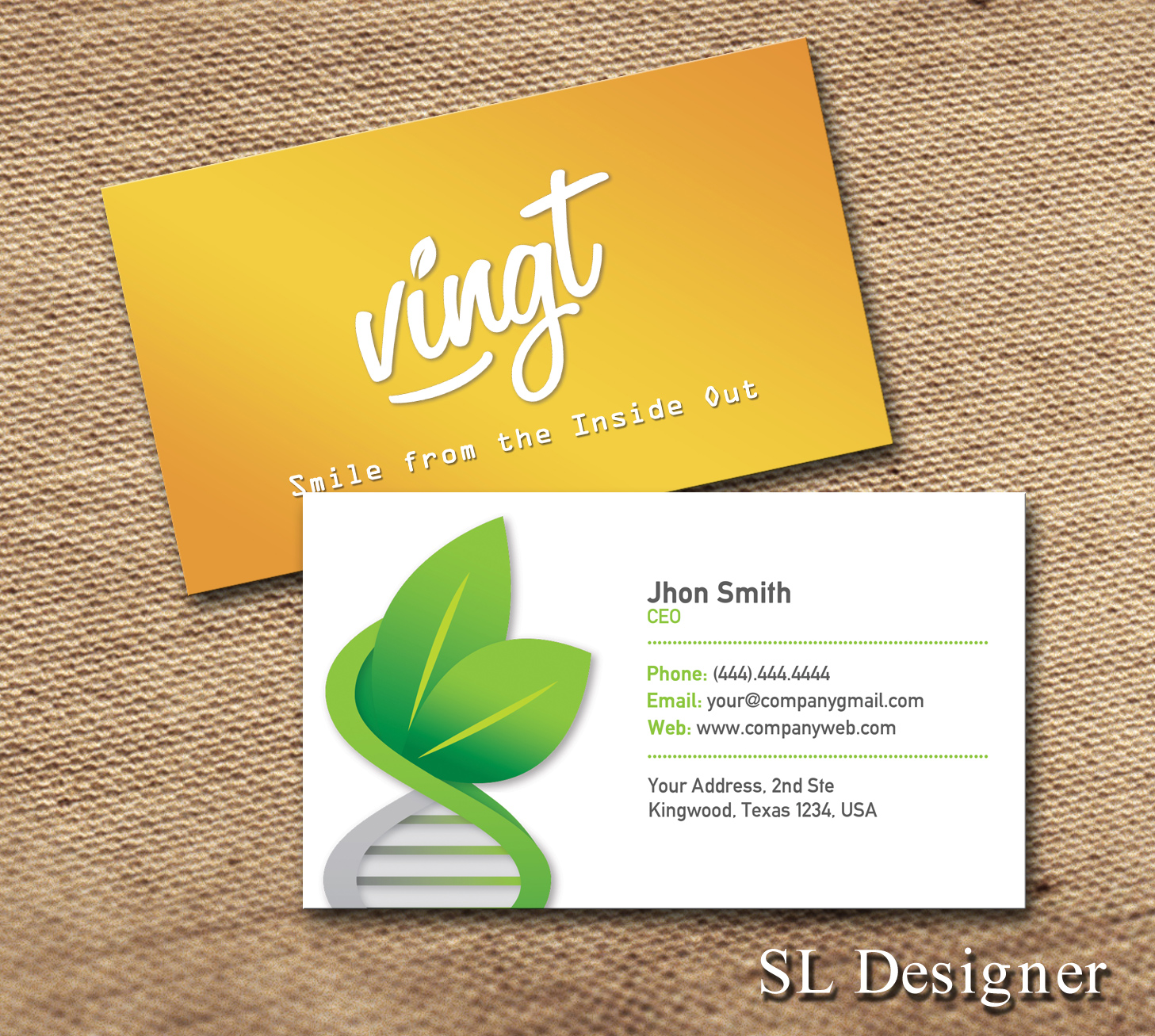Business Card Design by SL Designer for this project | Design #12462594