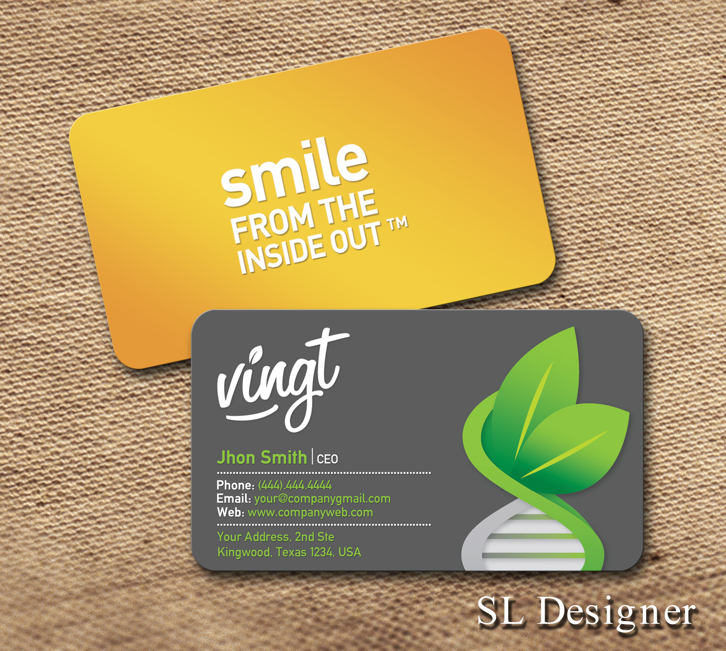 Diseño de Tarjeta de Presentación por SL Designer para este proyecto | Diseño #12464535