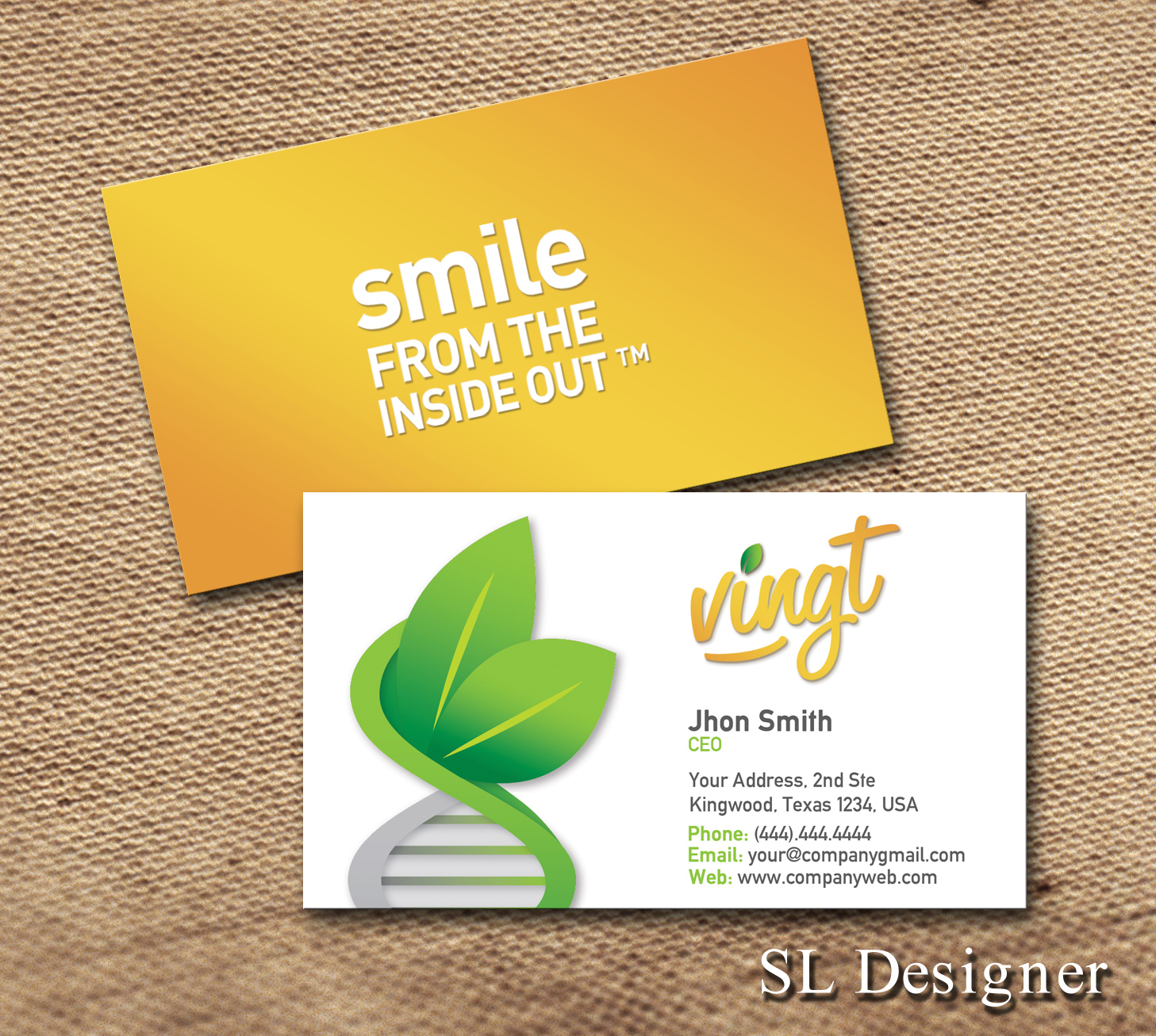 Business Card Design by SL Designer for this project | Design #12467216