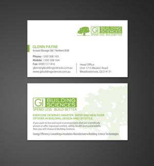Business Card Design by chandrayaan.creative