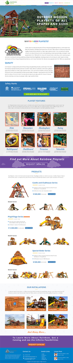 Diseño Web por EWS Webs para Playground of Hope | Diseño: #12519680