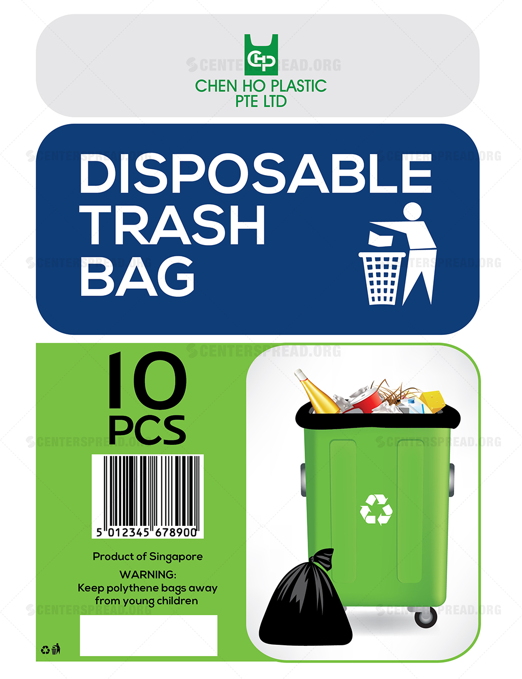 Design Emballage par CENTERSPREAD pour CHEN HO PLASTIC | Design #12471133