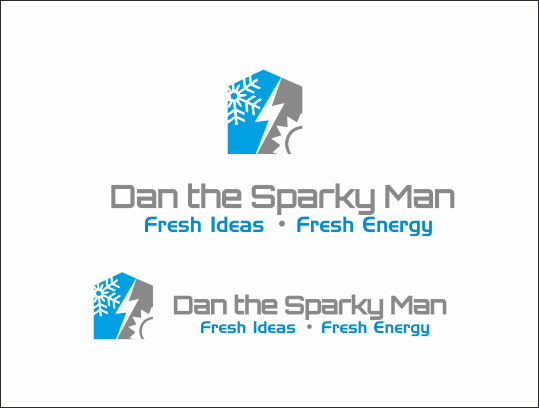 Logo Design by ciolena for Dan the Sparky Man | Design #12400217
