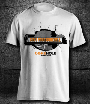 International Concrete Corehole repair company needs a T-Shirt/Hat logo design