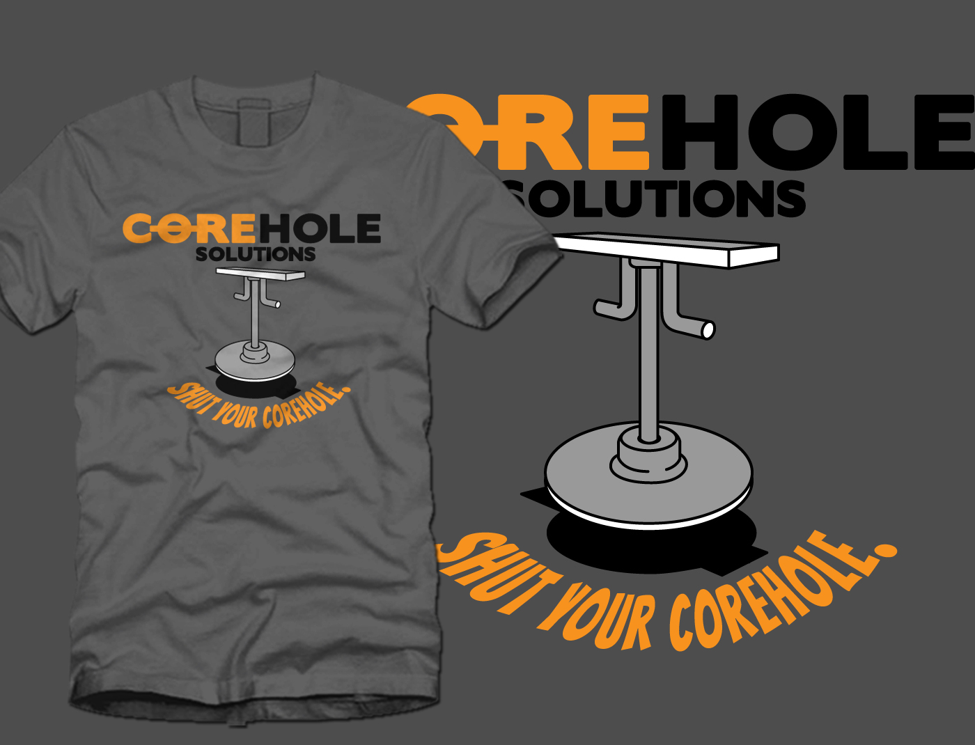 T-shirt Design by Ragewolf for Corehole Solutions | Design #12408570