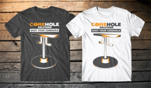 International Concrete Corehole repair company needs a T-Shirt/Hat logo design | T-Shirt-Design von db1404