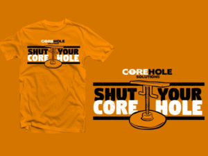 Design de T-shirt par Hatemachine pour Corehole Solutions | Design #12418251