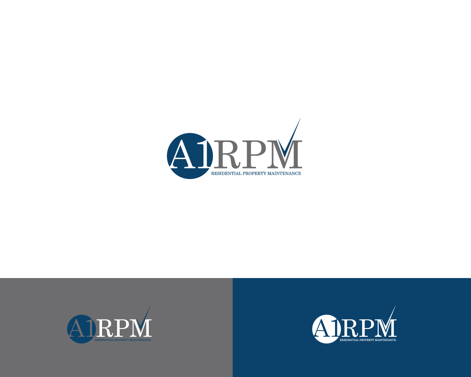 Diseño de Logo por Atec para A1 Residential Property Maintenance | Diseño #12410552
