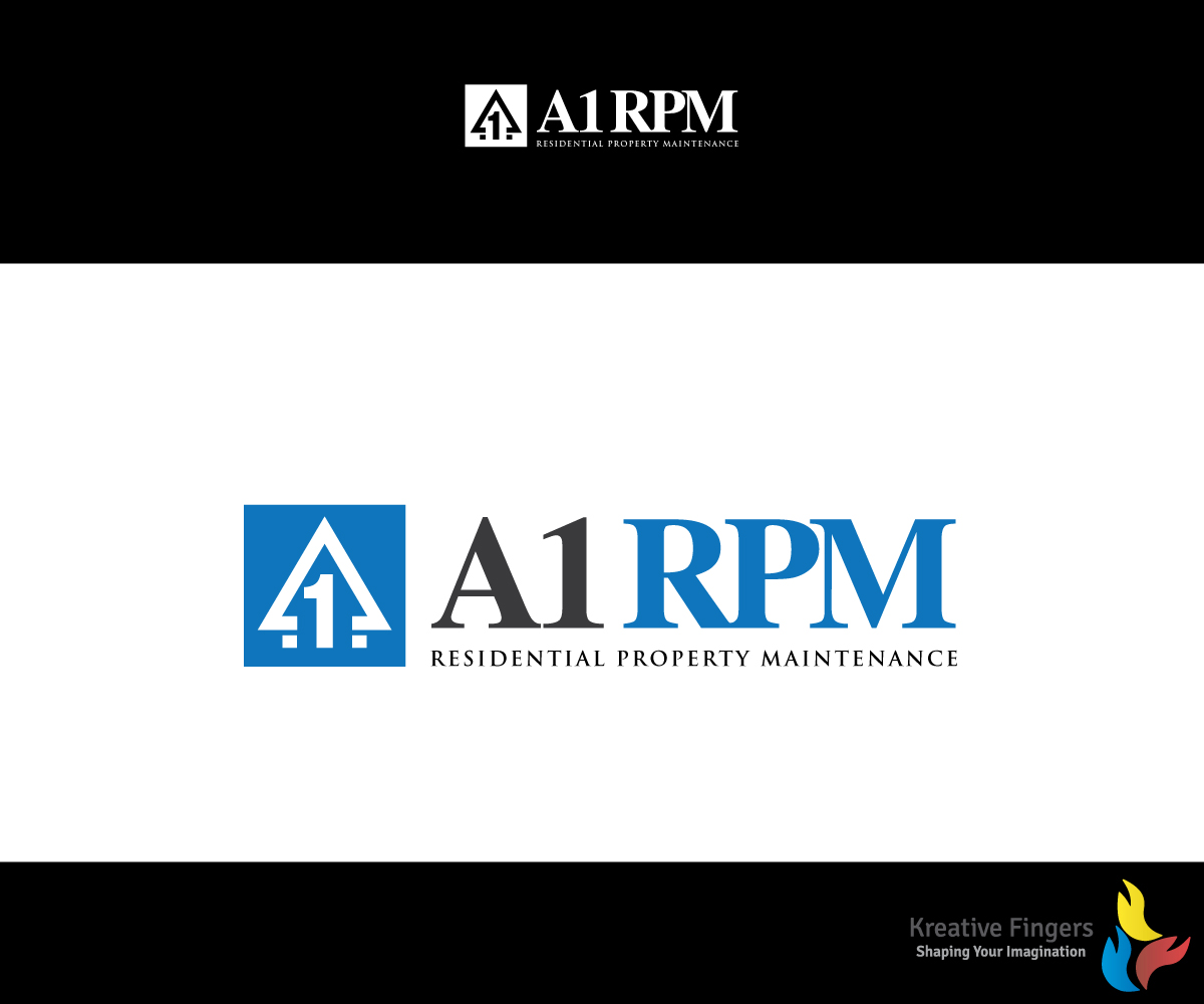 Logo Design by Kreative Fingers for A1 Residential Property Maintenance | Design #12412985