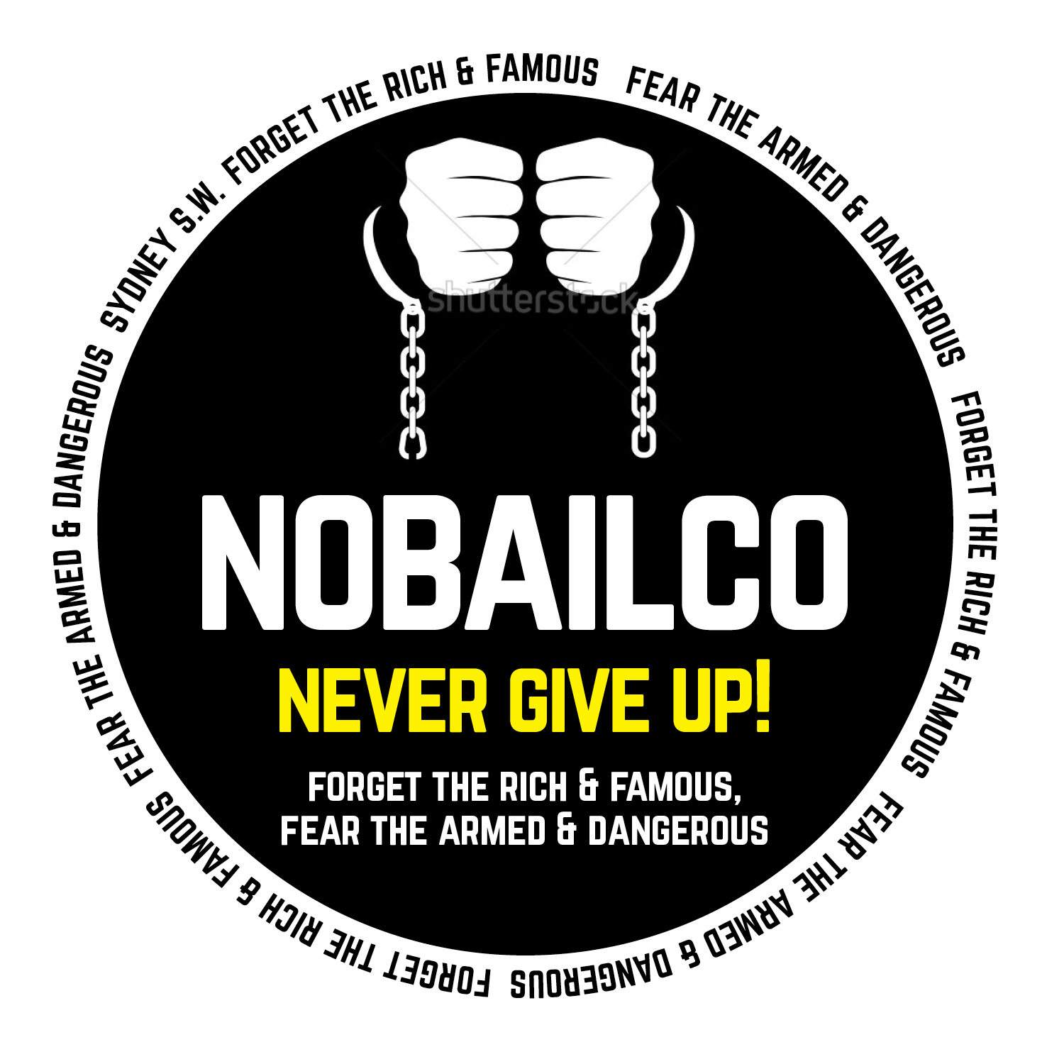 T-shirt Design by annelada96 for NOBAILCO | Design #12413399