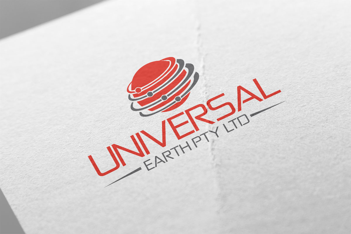Logo-Design von abstraxt für Universal Earth Pty Ltd | Design #12498755