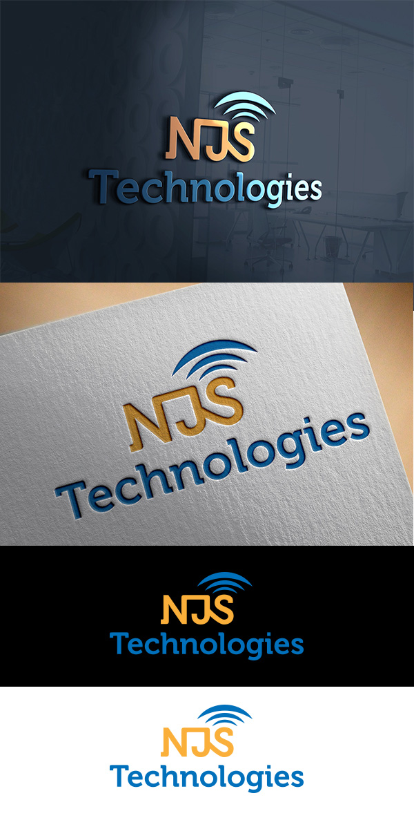 Logo Design by king solangi for NJS Technologies | Design #12583333
