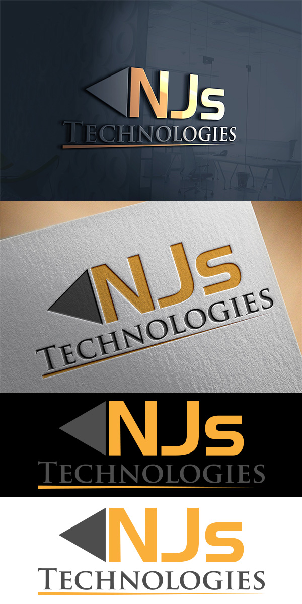 Logo Design by king solangi for NJS Technologies | Design #12583334