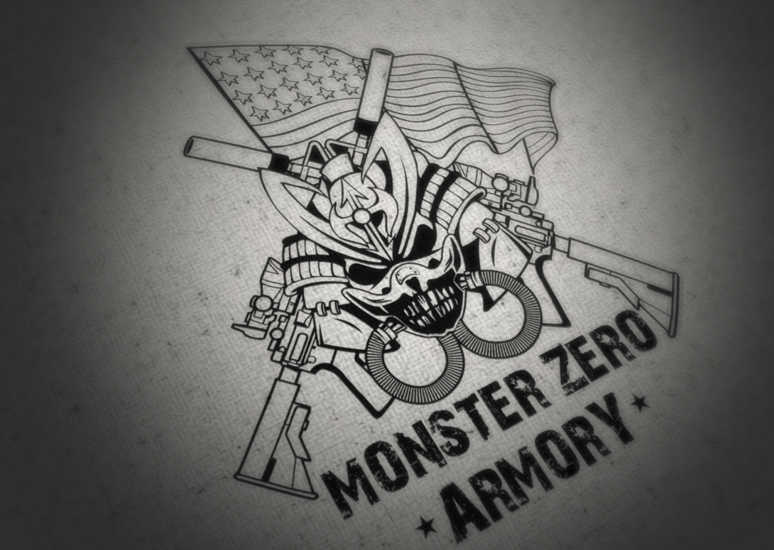 Logo Design by Anhlee for Monster Zero Armory  | Design #12458825