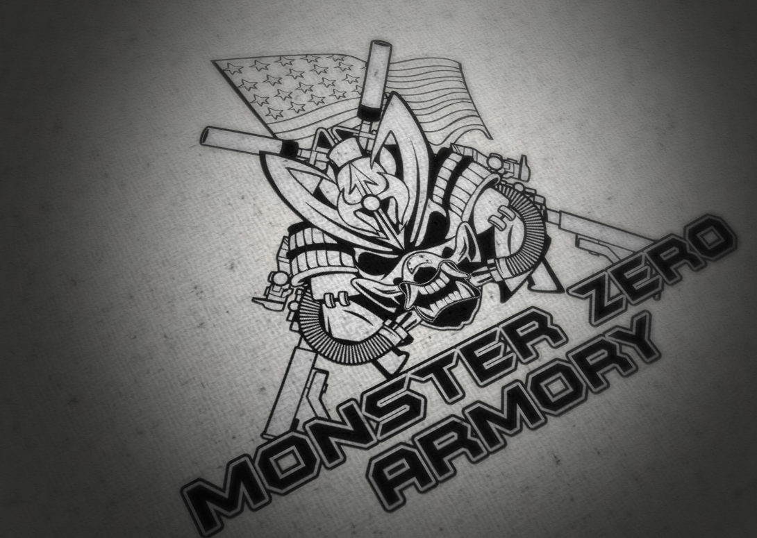 Logo Design by Anhlee for Monster Zero Armory  | Design #12460189