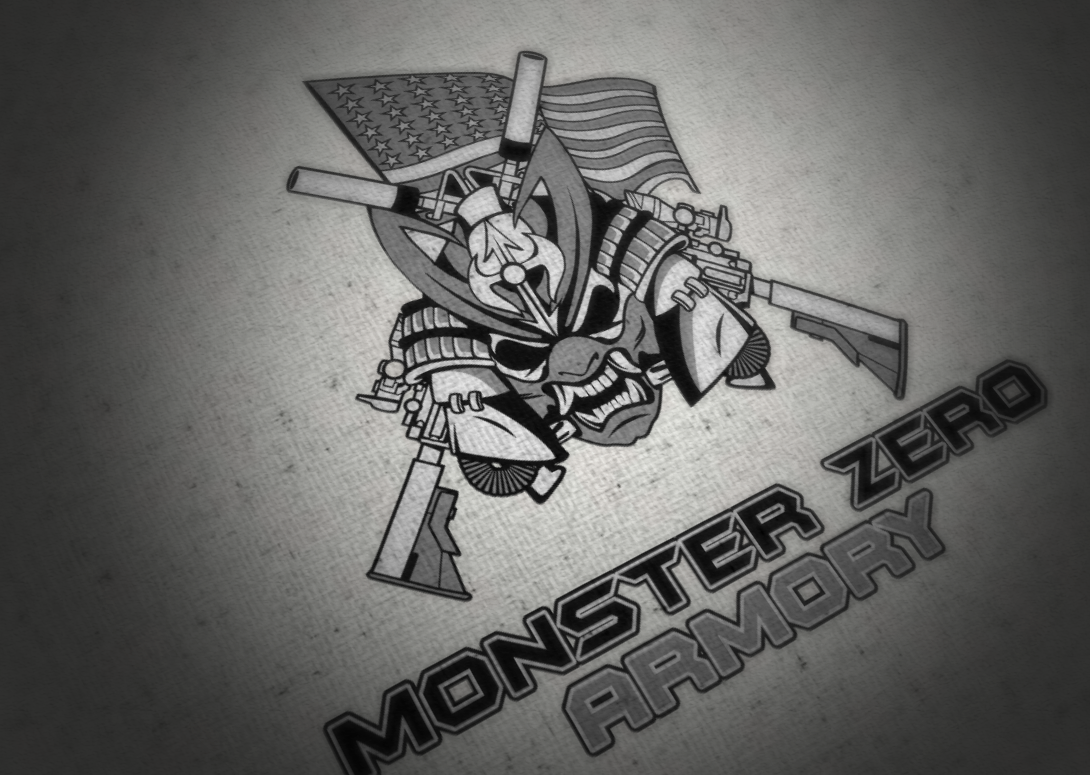 Logo Design by Anhlee for Monster Zero Armory  | Design #12466484