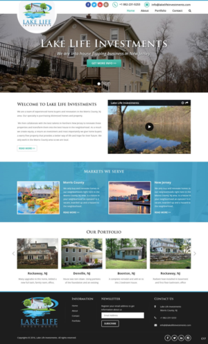Diseño Web por pb para Lake Life Investments, LLC | Diseño: #12413519