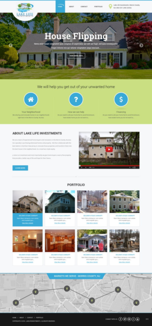 Web Design by pb for Lake Life Investments, LLC | Design: #12413520