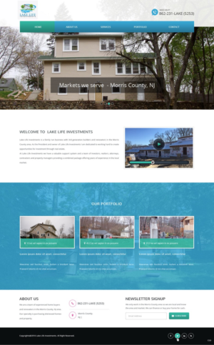 Diseño Web por pb para Lake Life Investments, LLC | Diseño: #12438545