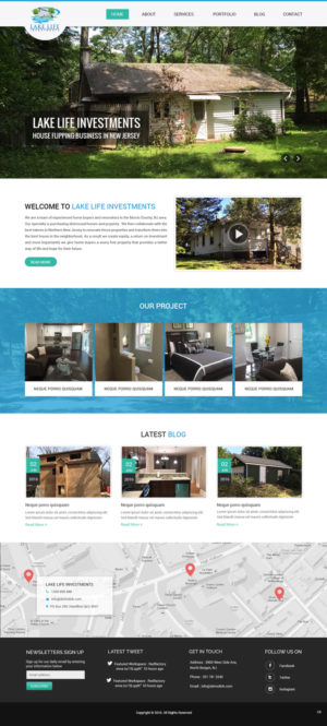 Diseño Web por pb para Lake Life Investments, LLC | Diseño: #12444868