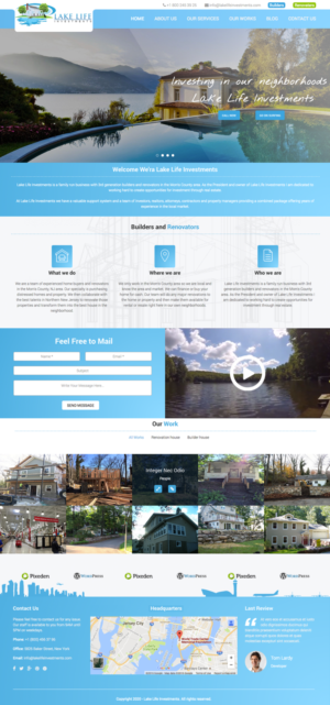 Web Design by cCopilot for Lake Life Investments, LLC | Design: #12422532