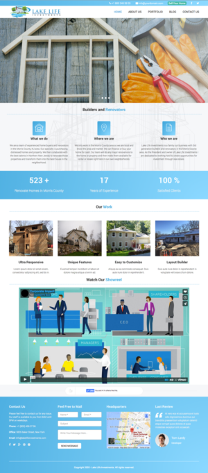 Web Design by cCopilot for Lake Life Investments, LLC | Design: #12422533