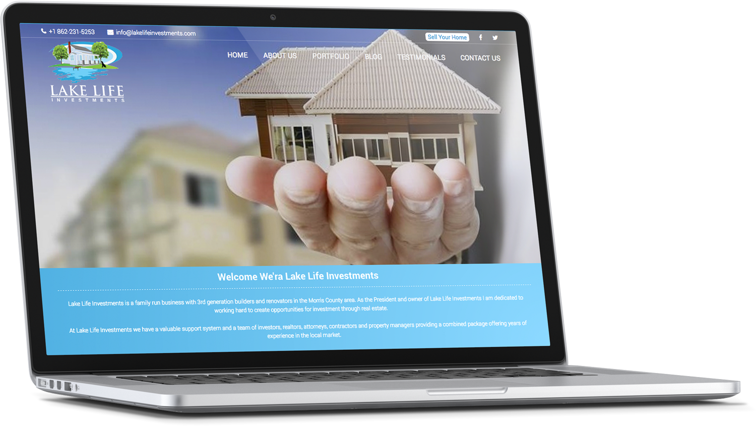 Web Design by cCopilot for Lake Life Investments, LLC | Design #12422581