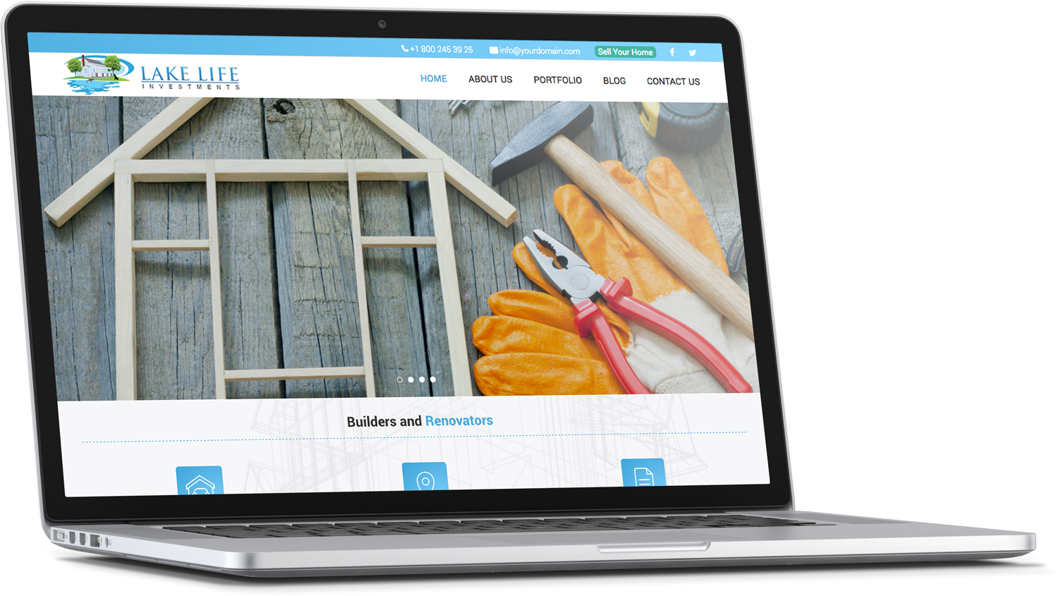 Web Design by cCopilot for Lake Life Investments, LLC | Design #12422583
