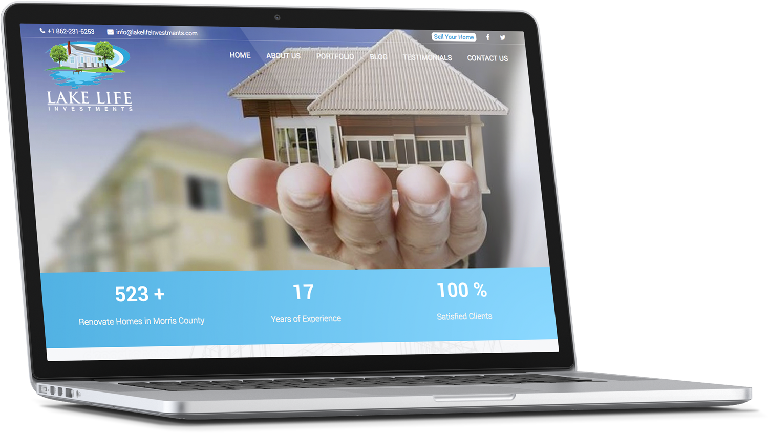 Web Design by cCopilot for Lake Life Investments, LLC | Design #12422595