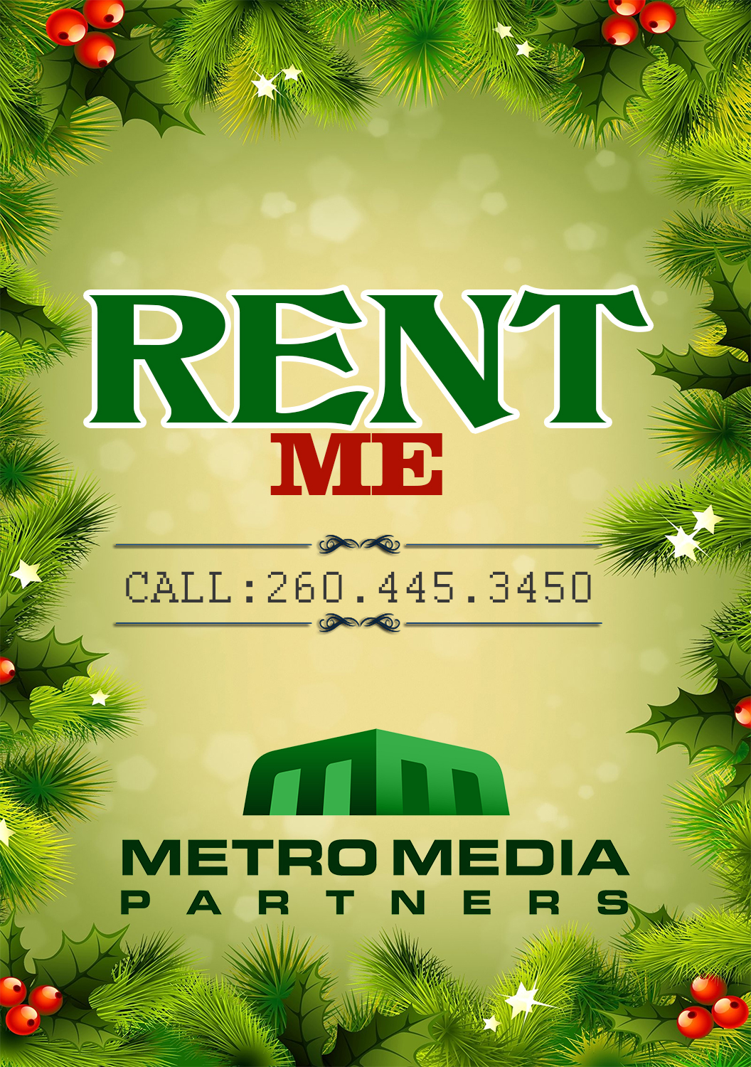 Poster-Design von Murry für Metro Media Partners, Inc. | Design #12446886