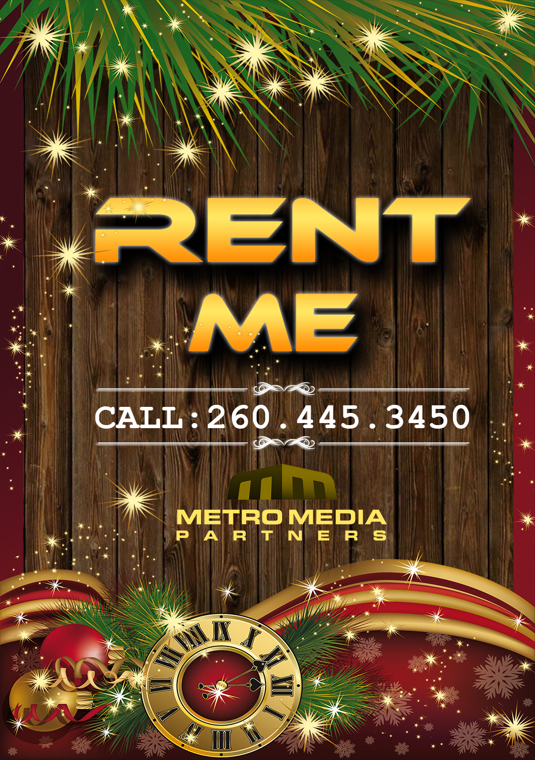 Poster-Design von Murry für Metro Media Partners, Inc. | Design #12453655