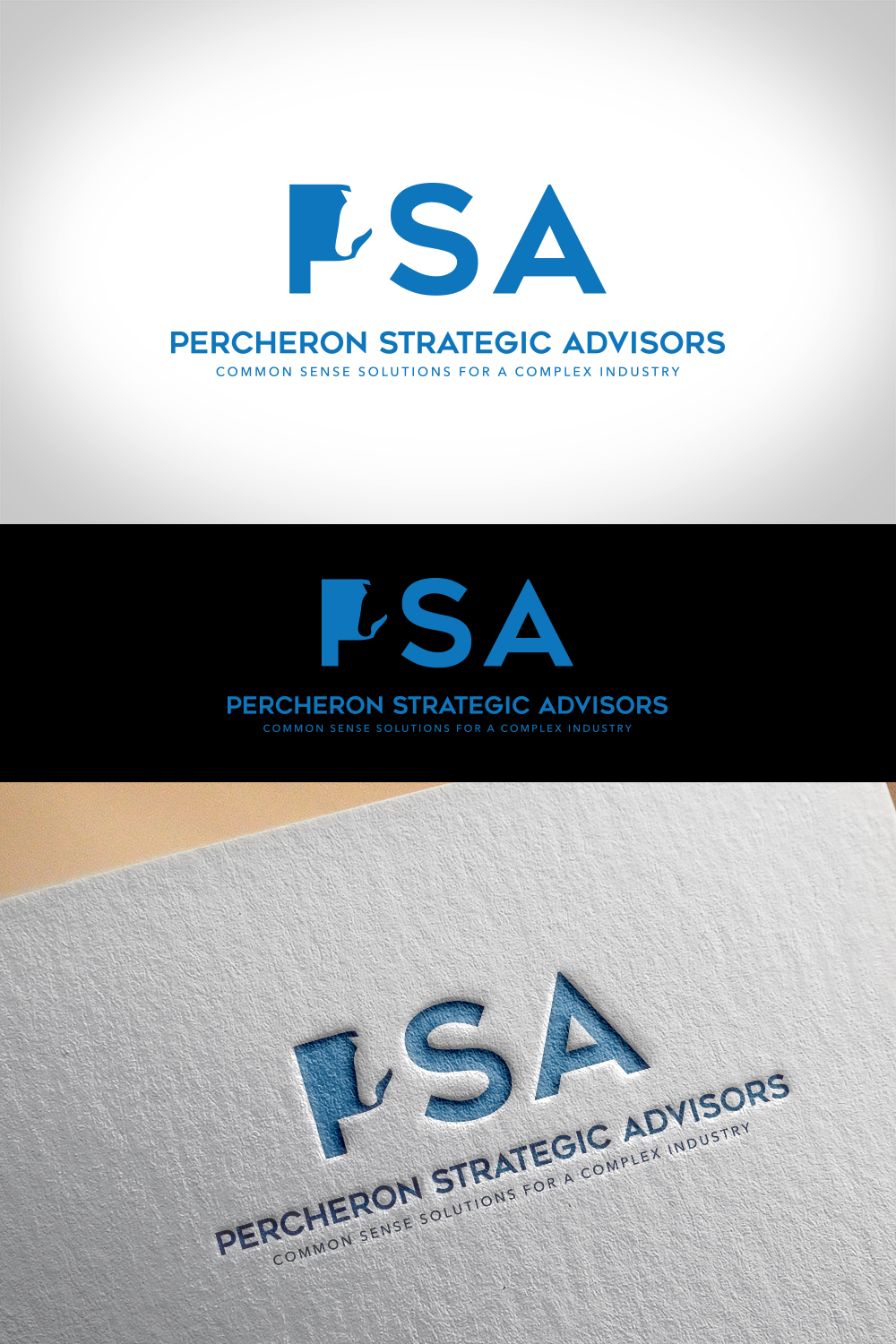 Logo Design by Zane_Graph_Design for Percheron Strategic Advisors | Design #12509284