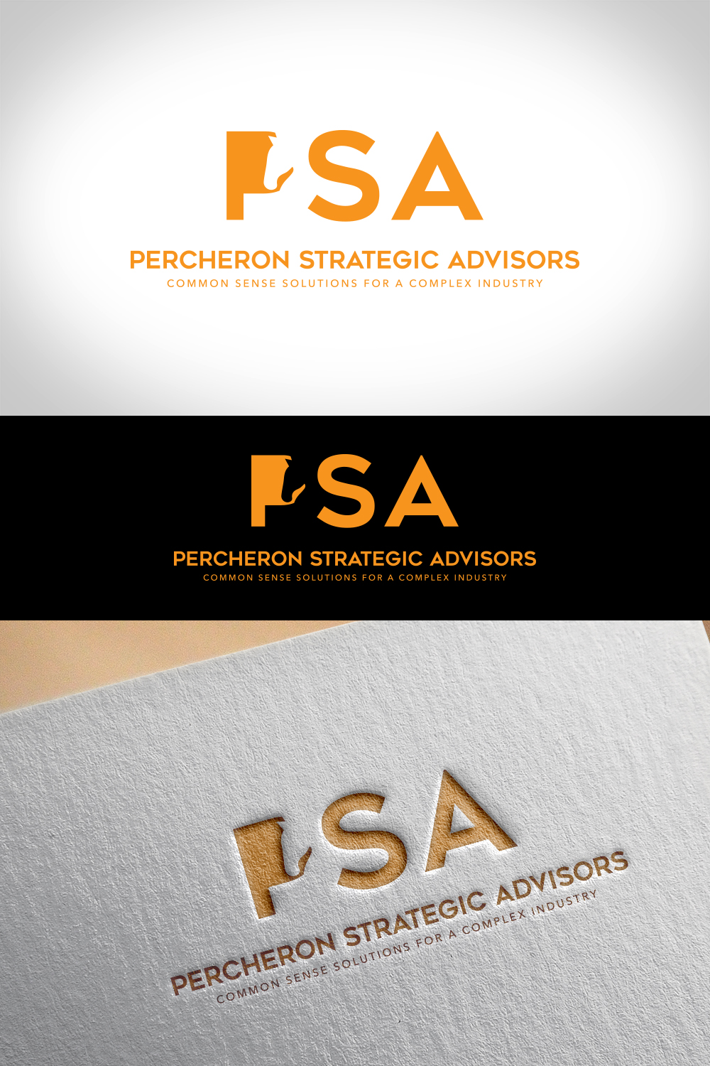 Logo Design by Zane_Graph_Design for Percheron Strategic Advisors | Design #12509285