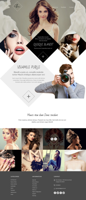 Web Design by Pram Shaw for this project | Design #12434485