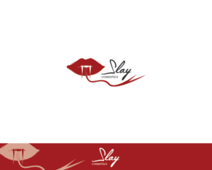 Logo Design by paoleta_y for Slay Cosmetics  | Design #12458408